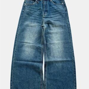 Classic Blue mens baggy jeans